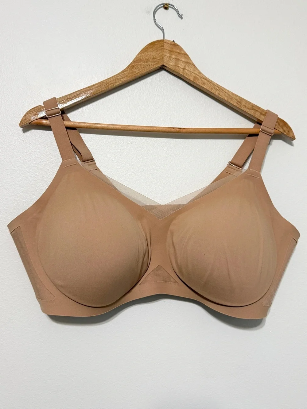 Honeylove Crossover Bra Size 2X Neutral Tan Comfy Lounge Plus